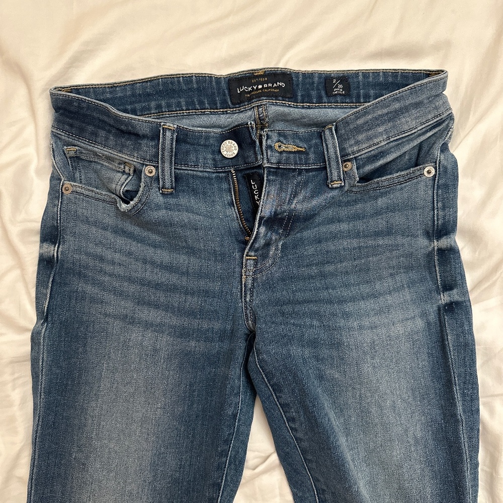 Lucky Brand Stella Skinny Blue Jeans